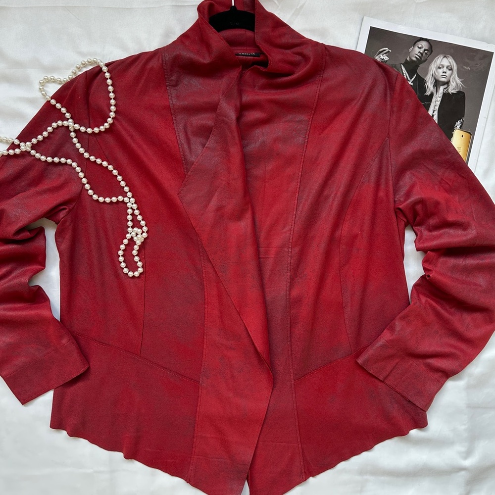Red Light jacket blouse vintage 90s